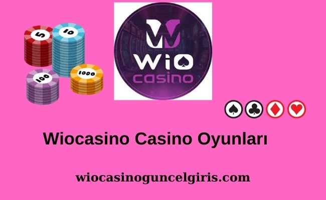 Wiocasino Casino Oyunları